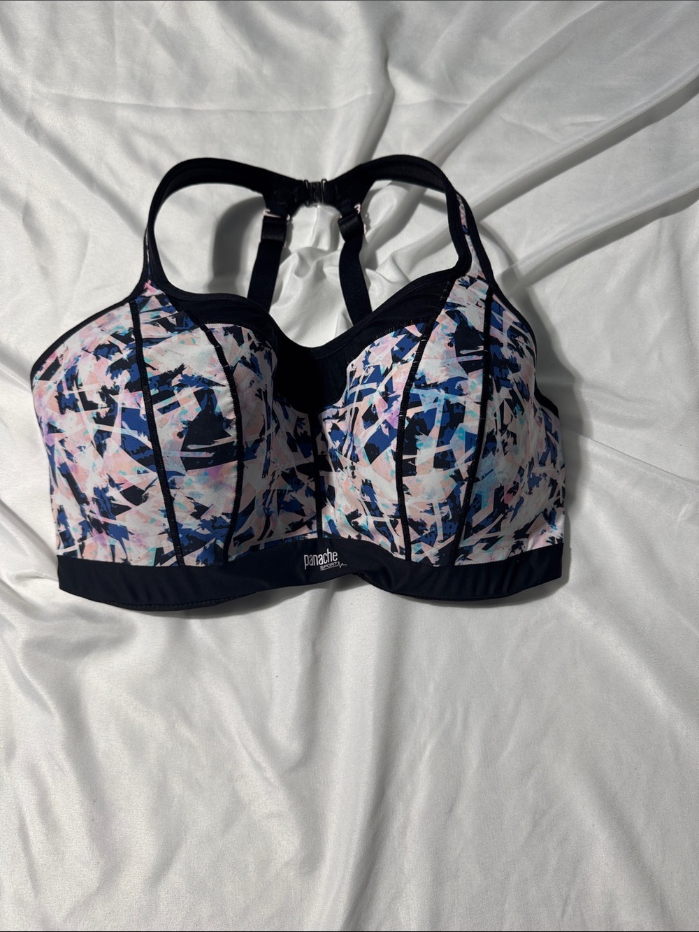 Panache Sport High Impact Underwire Sports Bra 36G Adjustable Racerback